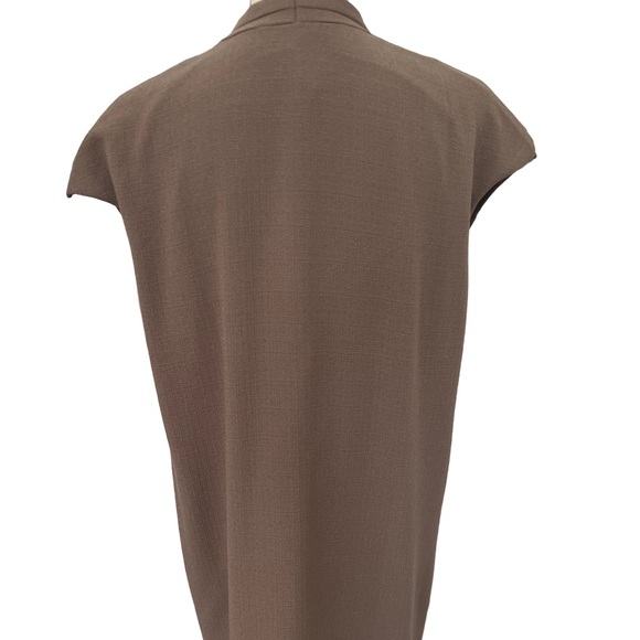 Carmen Marc Valvo - Cap Sleeve Boho Style Shift Dress - Picture 4 of 4